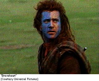 mel gibson in braveheart