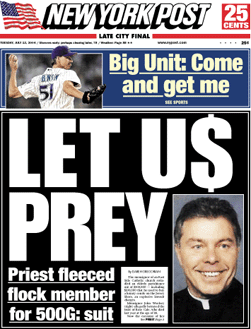 New York Post. Monsignor Woolsey