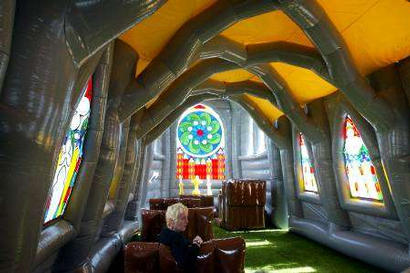 inflatable-church