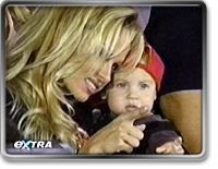 PAM ANDERSON AND CHILD